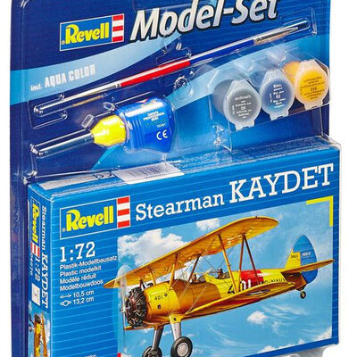 Revell maketa aviona sa priborom Model Set Stearman Kaydet RV64676/5006