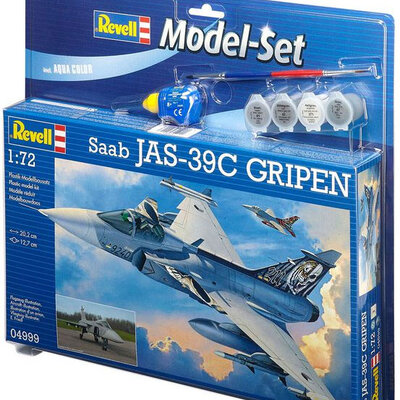 Revell maketa aviona sa priborom Model Set Saab JAS-39C Gripen RV64999/5008