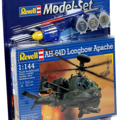 Revell maketa helikoptera sa priborom Model Set AH-64D Longbow Apache RV64046/5006