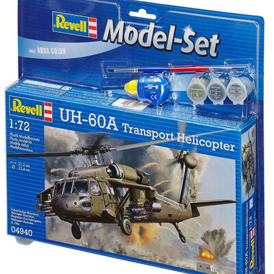 Revell maketa helikoptera sa priborom Model Set UH-60A RV64940/5008