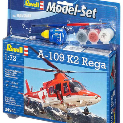Revell maketa helikoptera sa priborom Model Set A-109 K2 Rega RV64941/5654