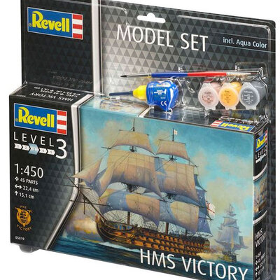 Revell maketa broda sa priborom Model Set HMS Victory RV65819/5654