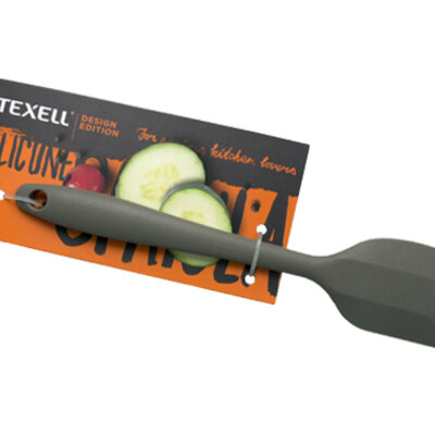 Texell silikonska špatula mala siva TS-SM124S 20.05cm