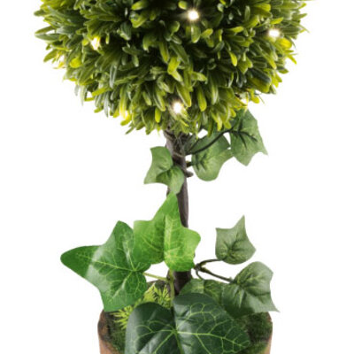 Dekorativni žbun sa LED osvetljenjem 43cm