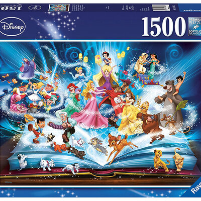 Ravensburger puzzle Disney - Čarobna knjiga bajki 1500 delova