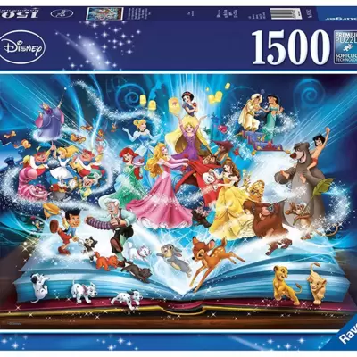 Ravensburger puzzle Disney - Čarobna knjiga bajki 1500 delova