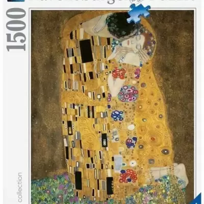Ravensburger puzzle Art - Gustav Klimt - The Kiss 1500 delova