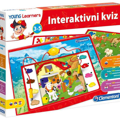 Clementoni Interaktivni kviz Mali istraživači CL60988