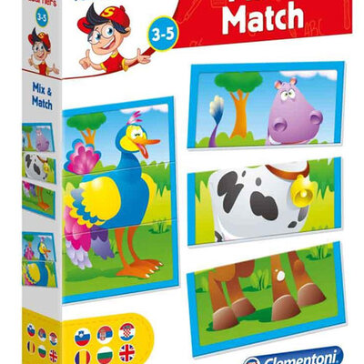 Clementoni Mali istraživači slagalica Promešaj i poveži CL50507