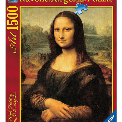 Ravensburger puzzle Art - Leonardo da Vinci - Mona Lisa 1500 delova RA16225