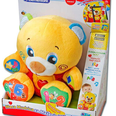 Clementoni Interaktivni plišani Meca Mudrica CL60821