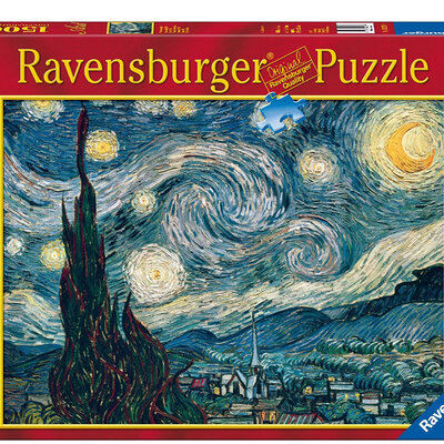 Ravensburger puzzle Art - Vincent Van Gogh - Starry Night 1500 delova