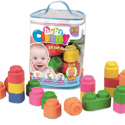 Clementoni Torba sa mekanim kockama CL14889