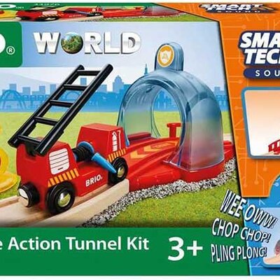 BRIO Smart Tech igračka Požar na železnici i vatrogasci 33976