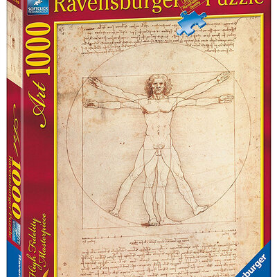 Ravensburger puzzle Art - Leonardo da Vinci - Vitruvian Man 1000 delova RA15250