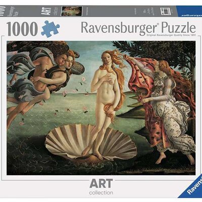 Ravensburger puzzle Art - Sandro Boticelli - The Birth of Venus 1000 delova