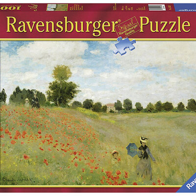 Ravensburger puzzle Art - Claude Monet - Poppy Field - 1000 delova RA15628
