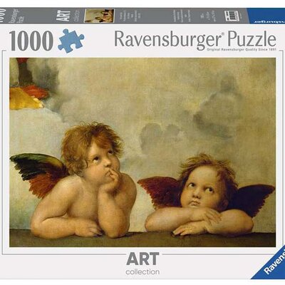 Ravensburger puzzle Art - Raffaello Sanzio - Cherubini 1000 delova