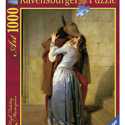 Ravensburger puzzle Art - Francesco Hayez -The Kiss 1000 delova RA15405