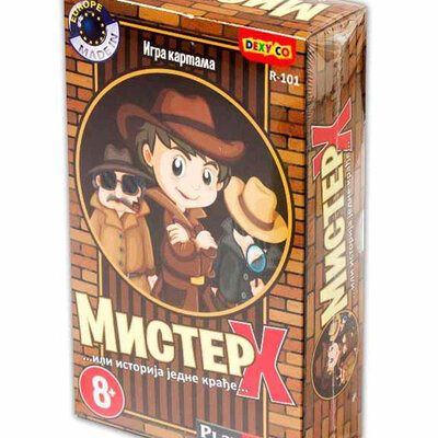 Play Land Mister X Društvena igra kartama PL101