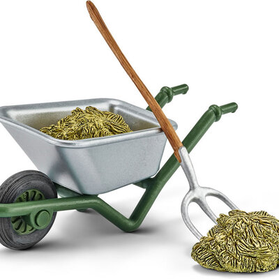 Schleich Figurice Domaće životinje - Set za čišćenje štala 42290