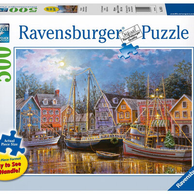 Ravensburger puzzle Ships Aglow - Large Piece Format 500 delova velikog formata RA14912