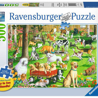 Ravensburger puzzle At The Dog Park - Large Piece Format 500 delova velikog formata RA14870