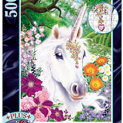 Ravensburger puzzle BRILLIANT - Gorgeous Unicorn 500 delova RA14850