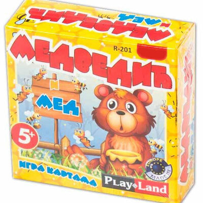 Play Land Društvena igra kartama Medvedić i med PL201