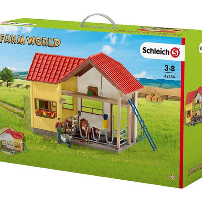 Schleich Figure Domaće životinje - Štala sa životinjama 42334
