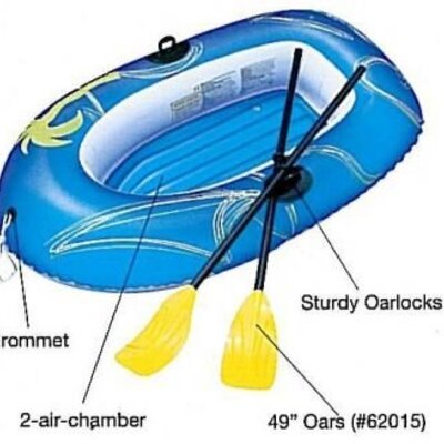 Bestway čamac sa veslima 61078