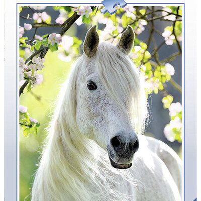 Ravensburger puzzle Životinje - Konji - White Horse 500 delova RA14726