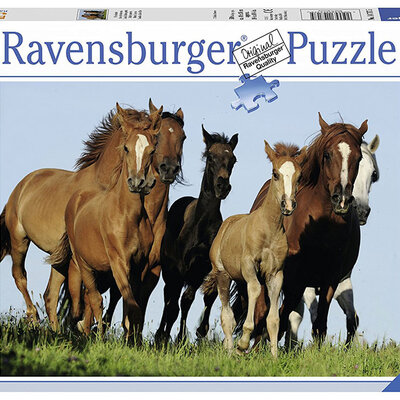 Ravensburger puzzle Životinje - Konji - Horde of horses 500 delova RA14717
