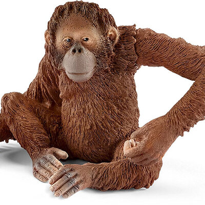 Schleich Figure Divlje životinje - Majmun orangutan - ženka 14775