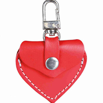 Kožni adresar za pse - privezak za ogrlicu Srce Trixie 19723