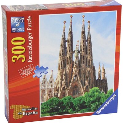 Ravensburger puzzle Španija - Maravillas de España - La Sagrada Familia 300 delova RA14044