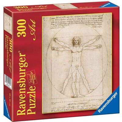 Ravensburger puzzle Art - Leonardo da Vinci - Vitruvian Man 300 delova RA14012