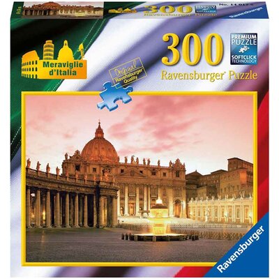 Ravensburger puzzle Italija - Meraviglie dItalia - Rim - Bazilika Svetog Petra 300 delova RA14017