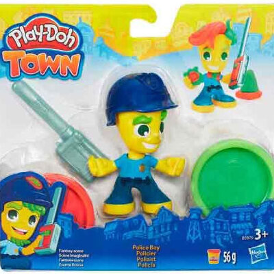 Play Doh Plastelin Town figura Policajac B5960