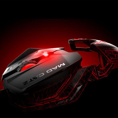 Mad Catz R.A.T.1 Miš Black-Red 029272