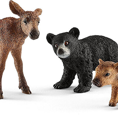 Schleich Figure Divlje životinje - Mladunci šumskih životinja 41457