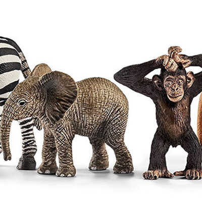 Schleich Figure Divlje životinje - Početni set 42387