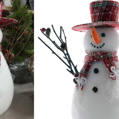 Sneško sa šeširom 41cm