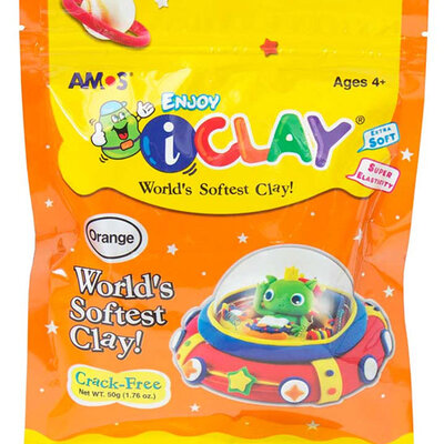 Amos Glina Narandžasta 50g IC3643