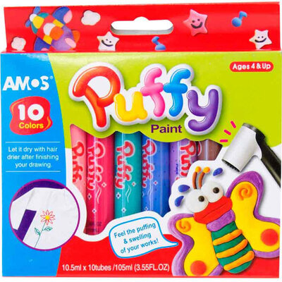 Amos Set Pufnaste boje sa 3D efektom IC9565