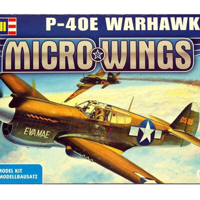 Revell maketa Micro Wings P 40E Warhawk RV04932