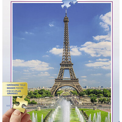 Ravensburger puzzle Francuska - Pariz - Ajfelova kula 300 delova BIGGER PIECES RA13643