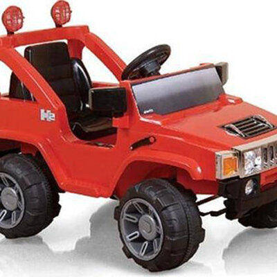 Automobil na akumulator - jednosed 202 crveni