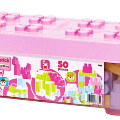 Ecoiffier Kutija Sa Kockama Roze SM007785