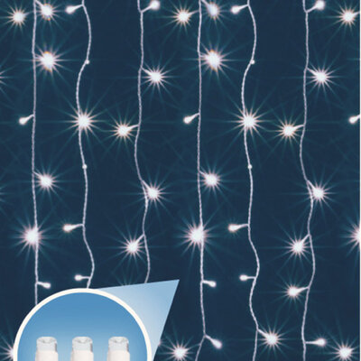 Svetleća LED zavesa 60x140cm sa 84 hladno belih LED